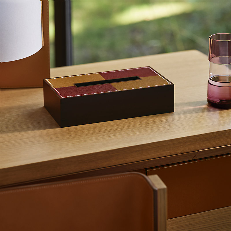 Pleiade en Casaque tissue box, small model | Hermès USA